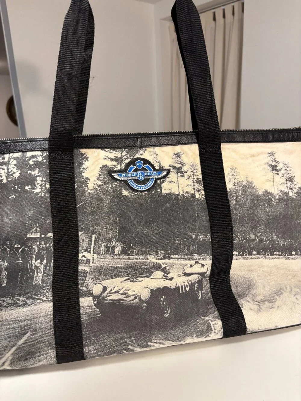 2016 Pebble Beach Concours Road Race OSPREY by Graeme Ellisdon Tote